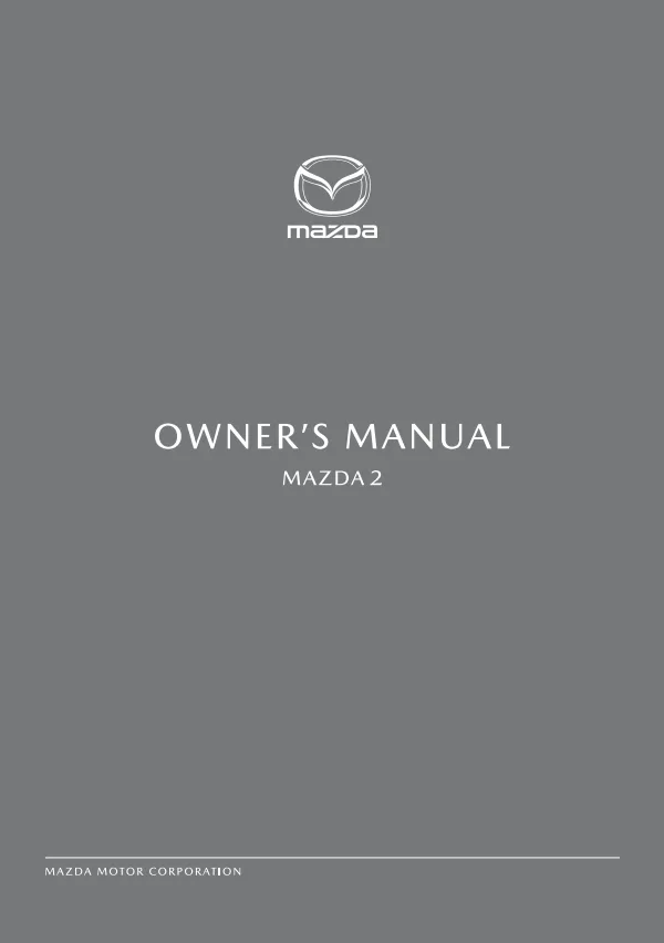 Cover of the 2023 Mazda Mazda2 owner manual