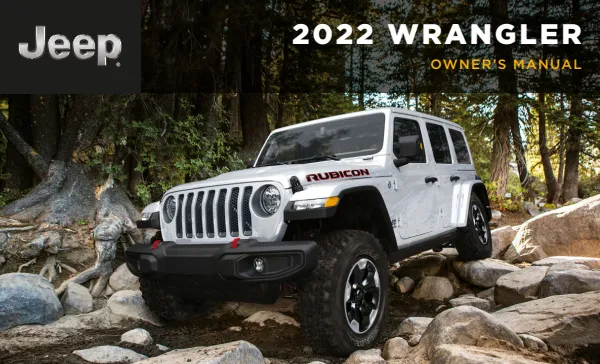Cover of the 2022 Jeep Wrangler 4xe owner manual