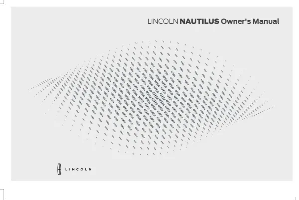Cover of a Lincoln owner manual