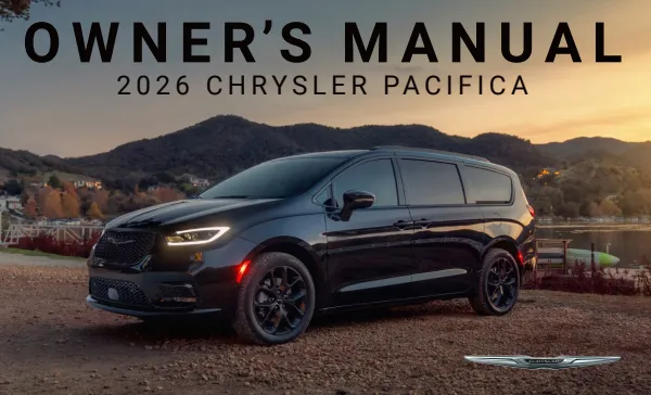 Cover of a Chrysler owner manual