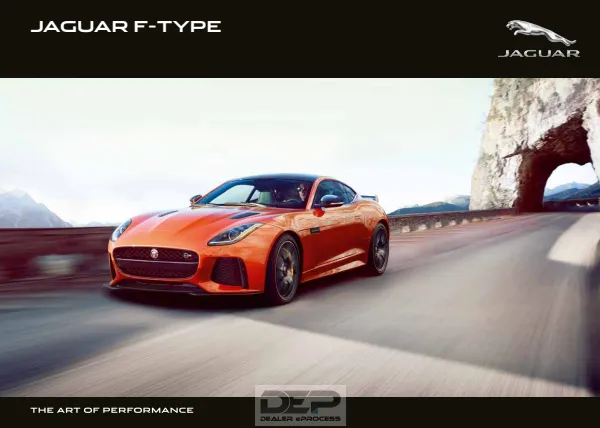 Cover of a Jaguar owner manual