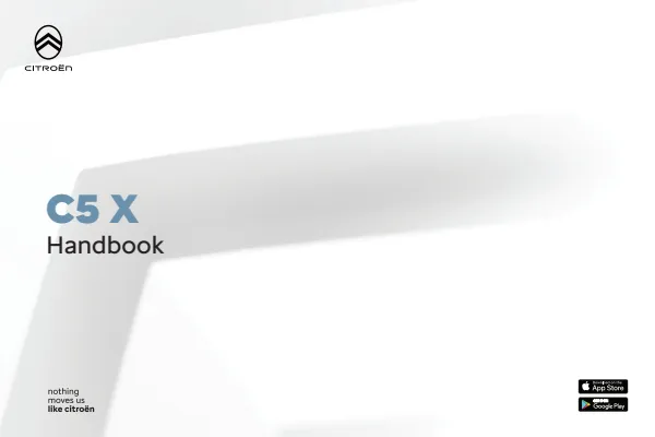 Cover of the 2024 Citroen C5 X owner's manual