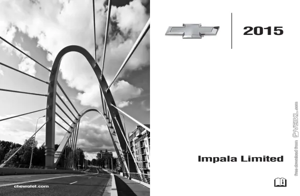 Cover of the 2015 Chevrolet Impala Limited owner manual