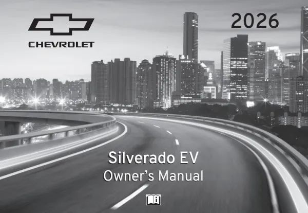 Cover of the 2026 Chevrolet Silverado EV owner manual