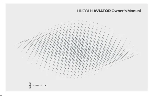 Cover of a Lincoln owner manual