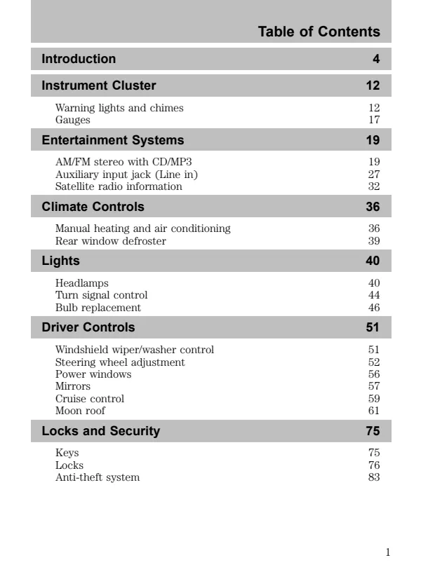 Cover of the 2011 Mazda Tribute owner manual