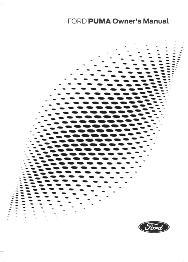 Cover of the 2026 Ford Puma owner manual