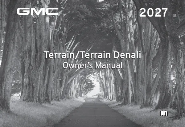 Cover of a GMC owner manual