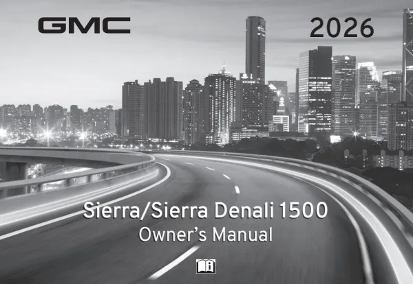 Cover of the 2026 GMC Sierra owner manual