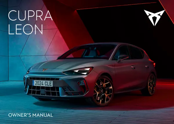 Cover of the 2026 Cupra Leon Sportstourer owner manual