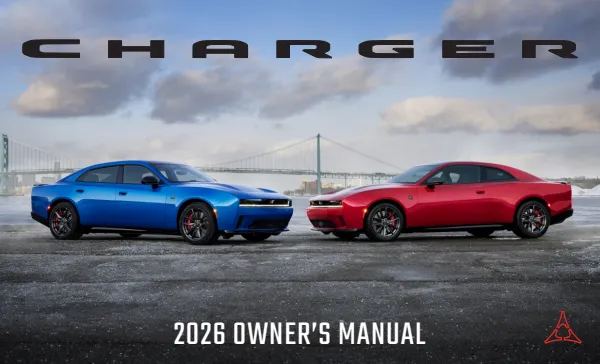 Cover of a Dodge owner manual