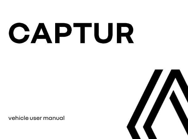 Cover of the 2026 Renault Captur owner manual