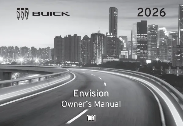 Cover of the 2026 Buick Envision owner manual