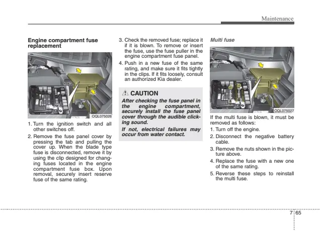 Fuse information on page 555 of the 2022 Kia Sportage manual