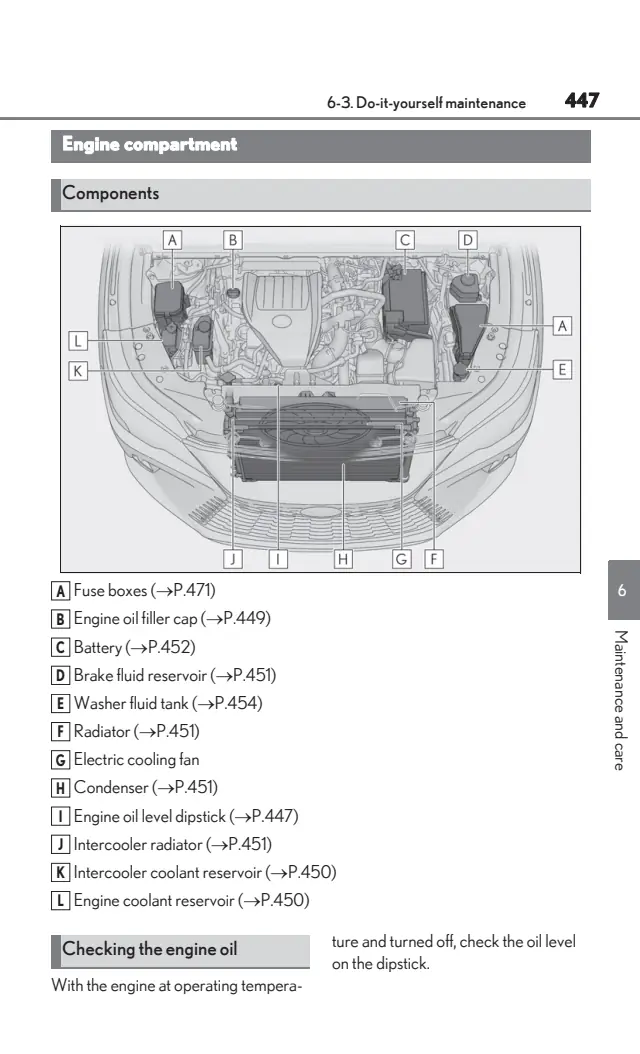 Fuse information on page 450 of the 2026 Lexus RX manual
