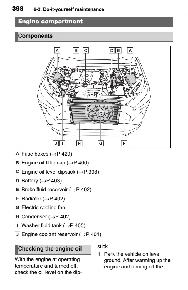 Fuse information on page 396 of the 2025 Toyota RAV4 manual