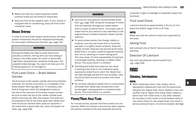 Fuse information on page 229 of the 2026 Jeep Recon manual
