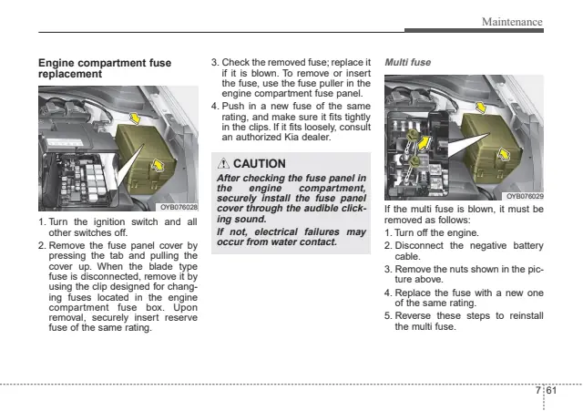 Fuse information on page 453 of the 2021 Kia Rio manual