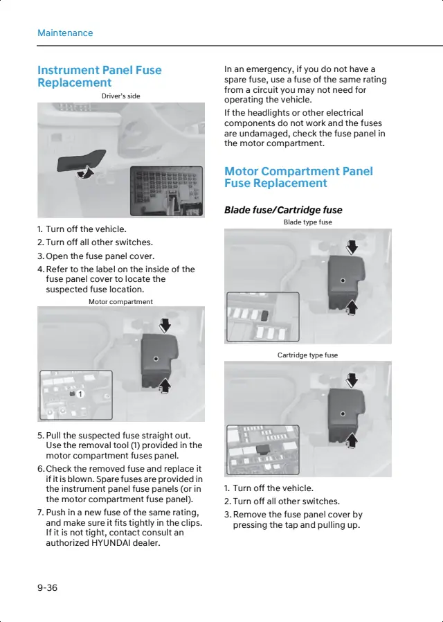 Fuse information on page 578 of the 2024 Hyundai Ioniq 6 manual